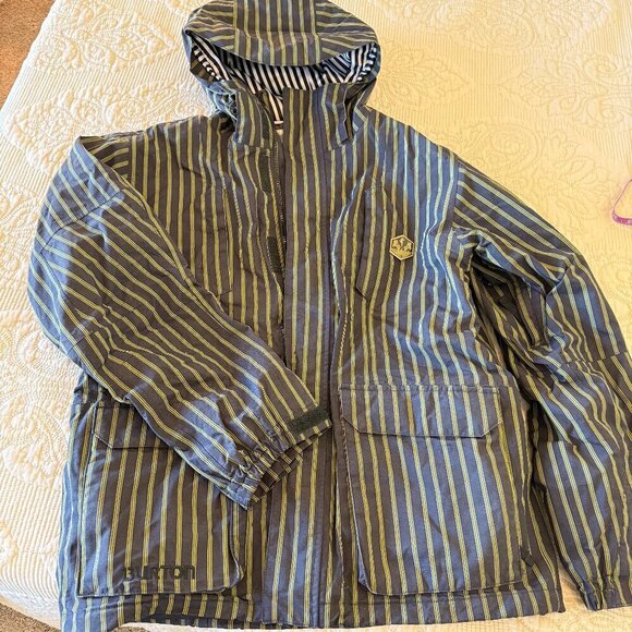 The White Collection limited edition men's ski snowboard jacket by Burton size M - Picture 1 of 9